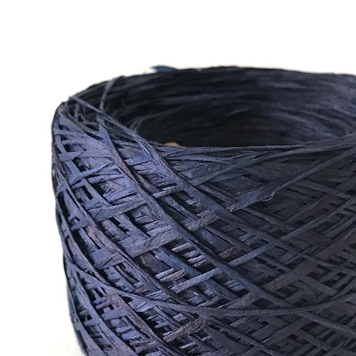 ns-12  indigo paper silk wrap