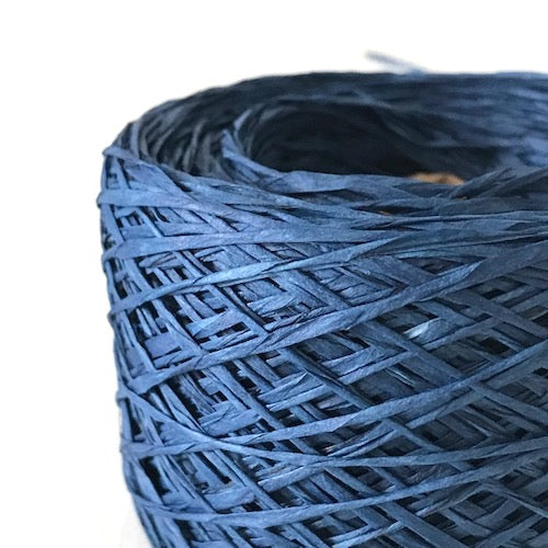ns-12  indigo paper silk wrap