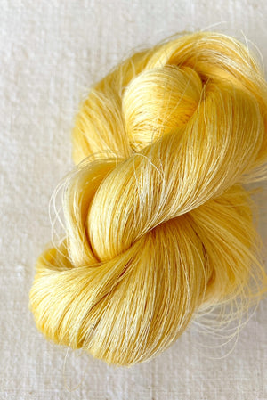 l-13 | raw gold silk organzine