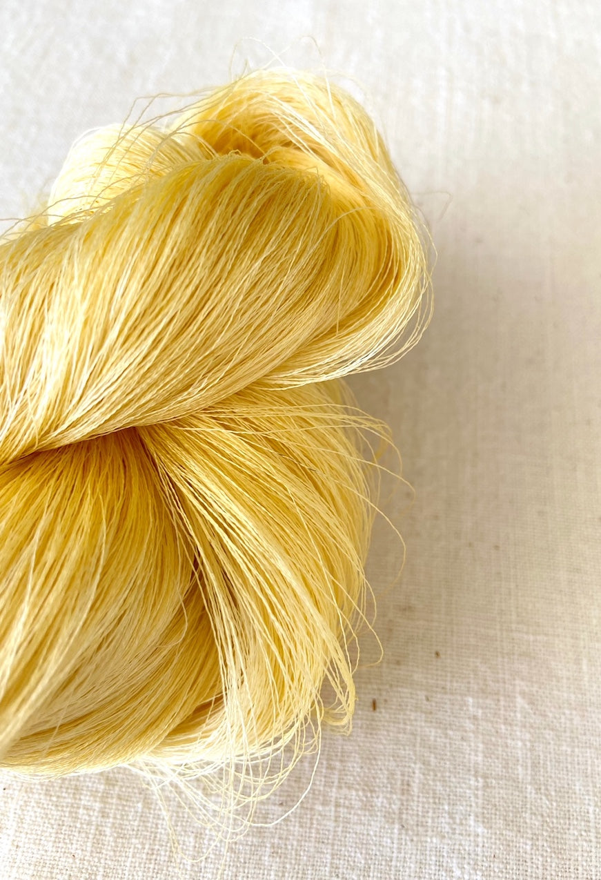 l-13 | raw gold silk organzine