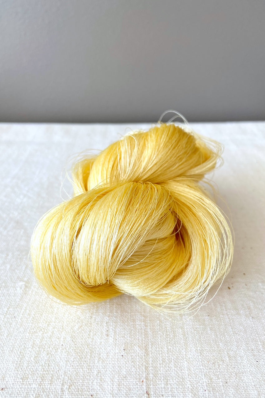 l-13 | raw gold silk organzine