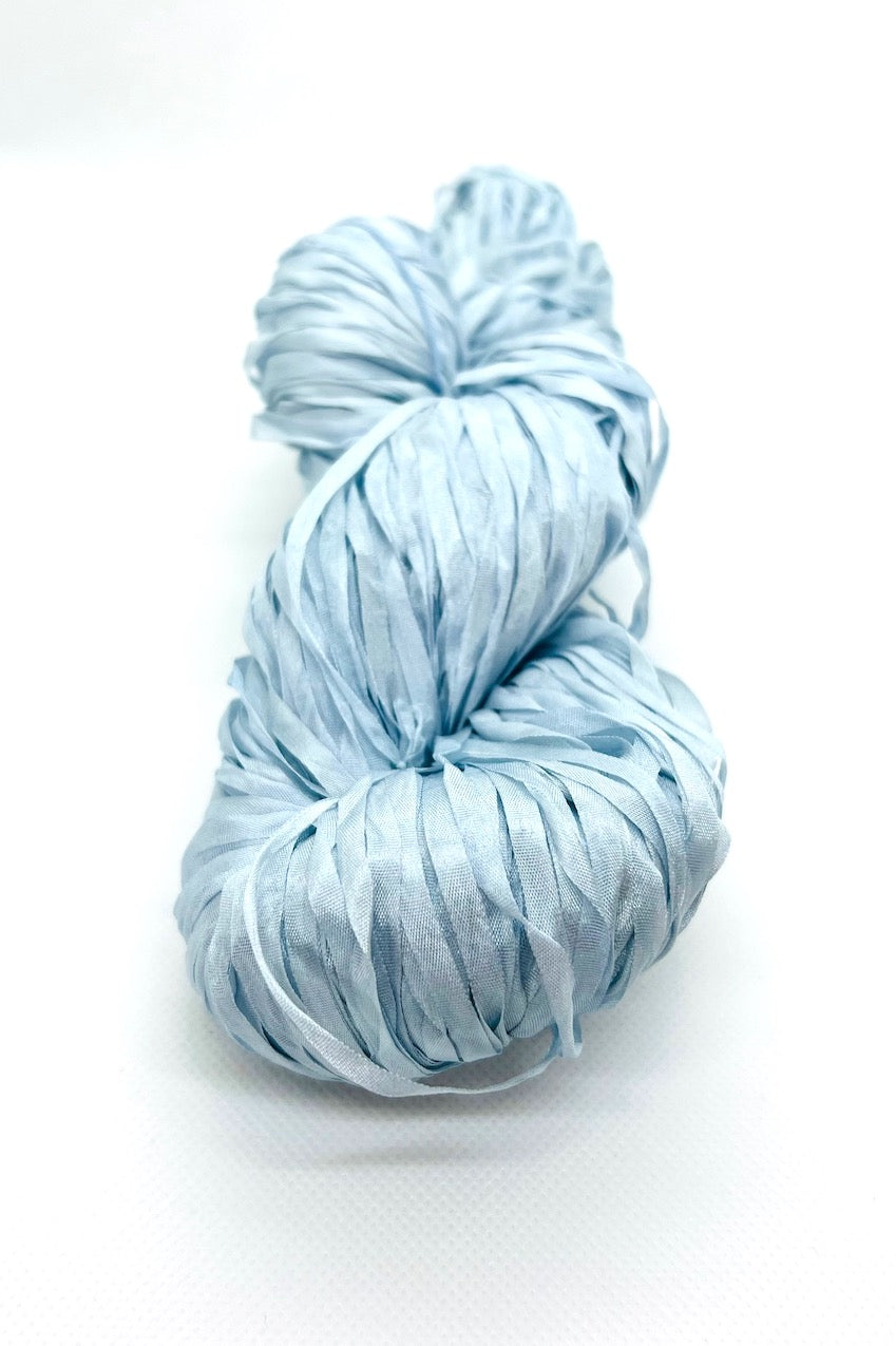 n-23 indigo silk ribbon