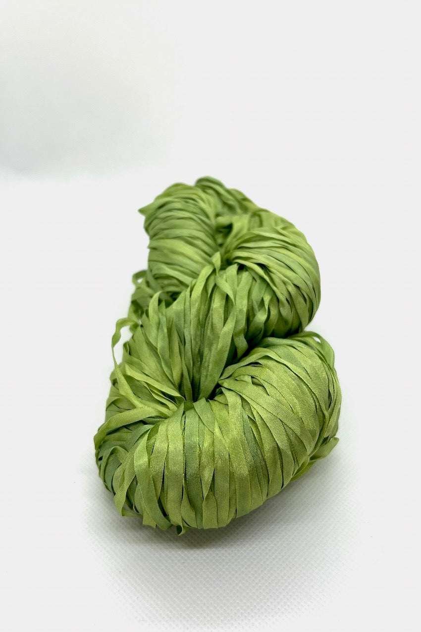n-23 indigo silk ribbon